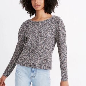 Madewell Multi Color Knit Top Womens Size XXS Long Sleeves